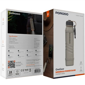 قیمت شارژر همراه 5000، چراغ قوه و فندک پورودو