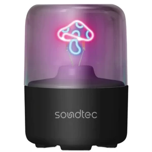 اسپیکر بلوتوثی ساندتک پورودو Porodo مدل PDSTCQL2030BK با نور محیطی