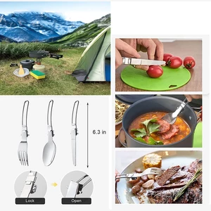 ست ظروف کمپینگ 10 تکه گرین لاین