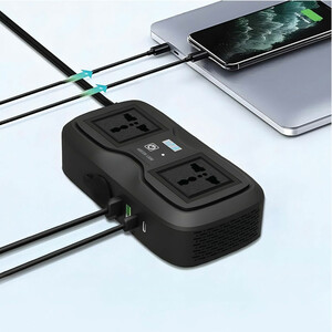 خرید مبدل برق  فندکی خودرو گرین لاین