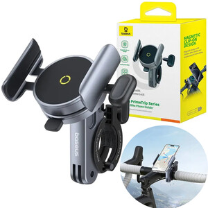 هولدر موبایل موتور و دوچرخه باسئوس Baseus اصل مدل BS-CM037 مگنتی