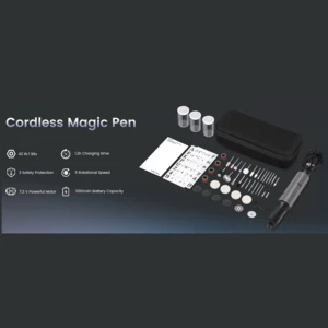 کیت ابزار چند منظوره قلم حکاکی و سنگ زنی برقی آتومن