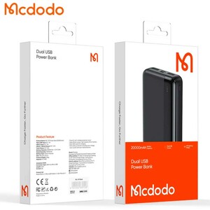 پاور بانک 20000 دو پورت یو اس بی مک دودو