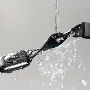 بند سیلیکونی اپل واچ 38 و 40 میلی‌متری بیسوس