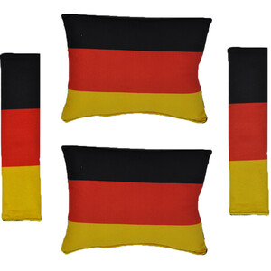 ست پشت گردنی قابل شستشو تام کلین (Tamclean) طرح پرچم آلمان با کاور کمربند