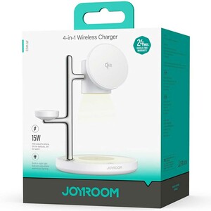 شارژر وایرلس گوشی، اپل واچ و ایرپادز 4 کاره جویروم