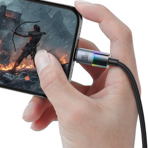 فروش کابل شارژ سریع تایپ سی به تایپ سی 100 وات 5 آمپر مک دودو طول 1.2متر