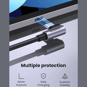 قیمت سیم شارژر دو سر تایپ‌سی  و انتقال دیتا  یوگرین