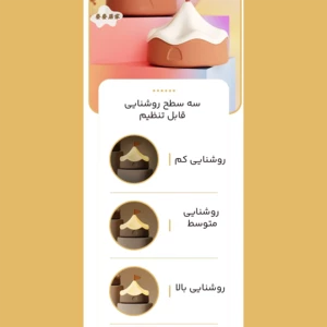 قیمت چراغ خواب فانتزی رومیزی طرح سیرک