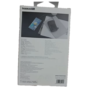 پاور بانک سریع 10000بیسوس با کابل متصل تایپ سی