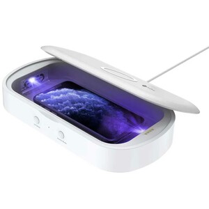 شارژر وایرلس و ضدعفونی کننده گوشی پرووان