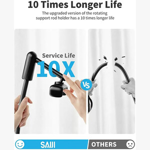 قیمت پایه تبلت و گوشی موبایل قابل اتصال به لبه میز و تخت سایجی