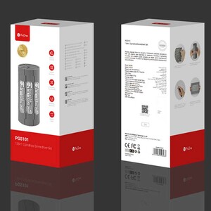 ست پیچ گوشتی استوانه ای 126 عددی پرووان