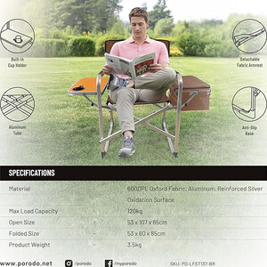 خرید صندلی مسافرتی تاشو پورودو