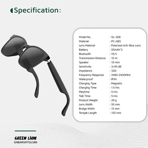 بهترین عینک آفتابی هوشمند گرین لاین