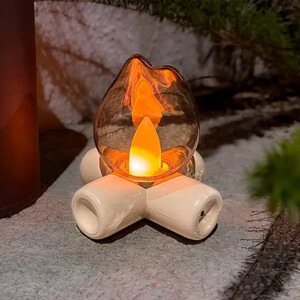 خرید چراغ شب طرح شعله