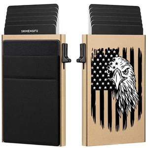 کیفیتجاکارتی فلزی ضد سرقت RFID با مکانیزم پاپ آپ اتوماتیک