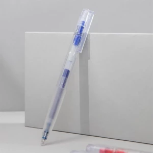 خرید بسته 10 عددی خودکار شفاف آبی