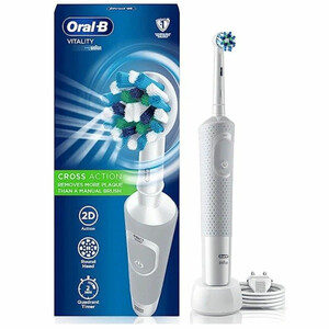 مسواک اورال بی مدل D100 Vitality Cross Action