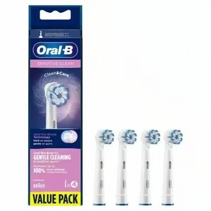 سری یدک مسواک برقی Oral-B اورال بی Sensitive Clean مدل 4 عددی