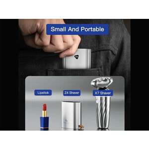خرید ریش تراش جیبی قابل حمل Enchen Z4 Mini Electric Shaver 2 Floating Head Portable Shaver Machine