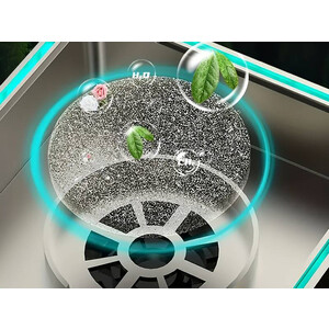 خرید زیرسیگاری تصفیه هوا بدون دود با نور LED چند منظوره Smokeless 2 in 1 Air Purifier Ashtray Air Purifier Ashtrays with LED Light