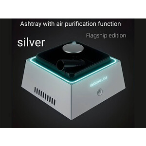 خرید زیرسیگاری تصفیه هوا بدون دود با نور LED چند منظوره Smokeless 2 in 1 Air Purifier Ashtray Air Purifier Ashtrays with LED Light