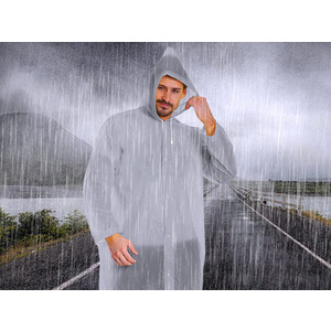 پانچو بارانی  قابل استفاده مجدد 1pc Reusable EVA Rain Ponchos, Raincoat Jacket For Adults And Teens