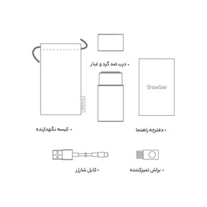 ریش تراش شارژی شیائومی Xiaomi ShowSee New Electric Shaver F101-GY