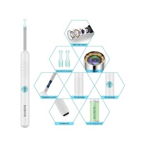 دستگاه آندوسکوپی و پاک کننده داخل گوش شیائومی Xiaomi Bebird R1 Smart Visual Ear Sticks Endoscope