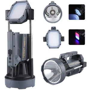 پروژکتور و چراغ قوه شارژی کوبا Coba مدل CB-T600 چندکاره برد 600 متر