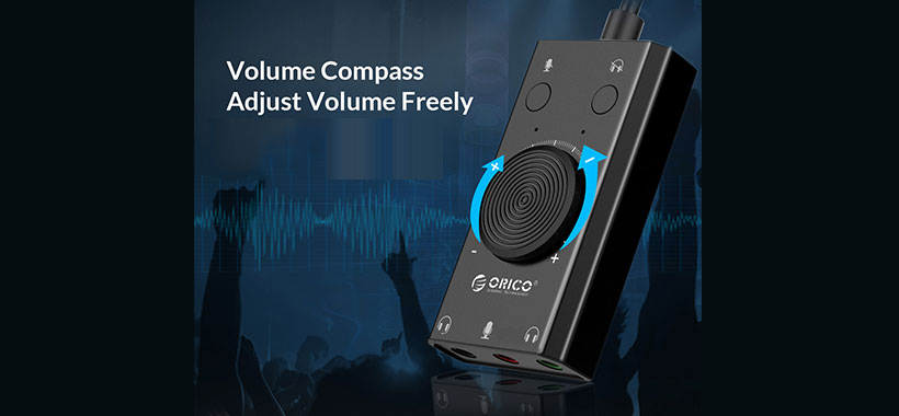 ولوم صدا کارت صدا اکسترنال اوریکو SC2