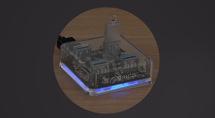 هاب یو اس بی MH4U-U3 اوریکو