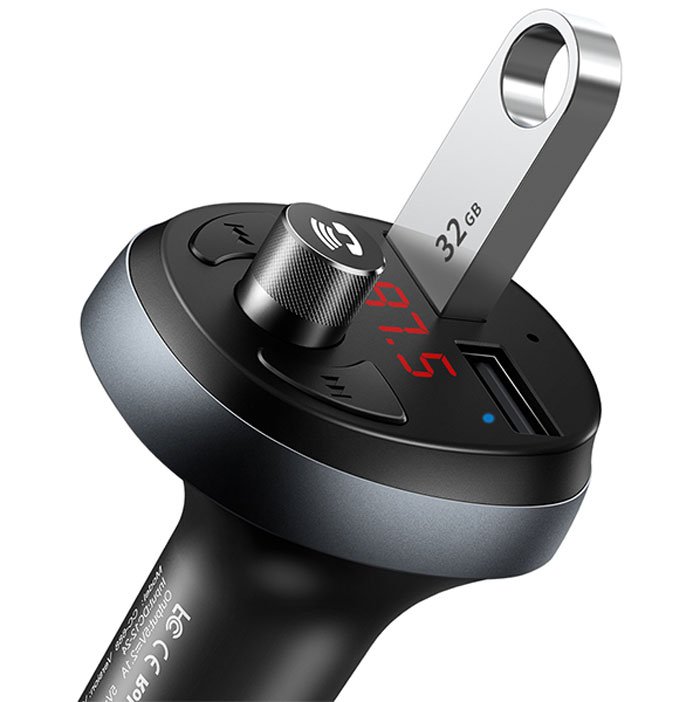 فلش متصل به شارژر فندکی