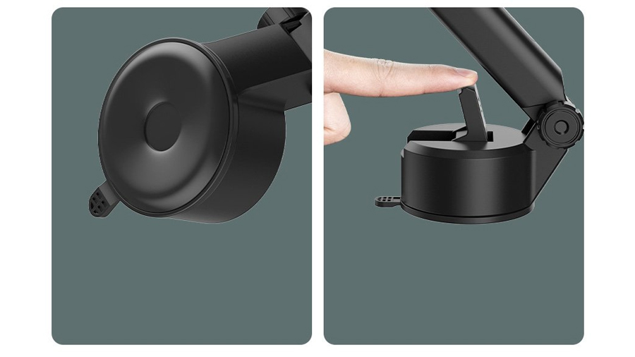 هولدر موبایل بیسوس Baseus Tank Gravity Car Mount Holder مکش با کلید