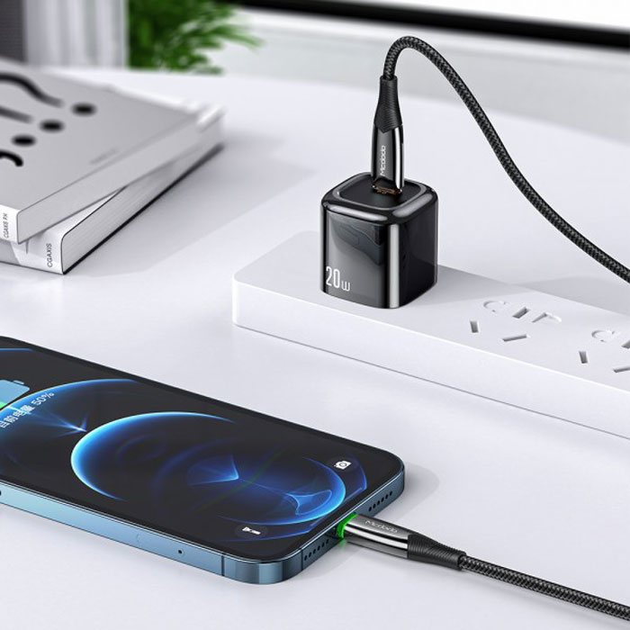 کابل شارژ لایتنینگ به تایپ سی