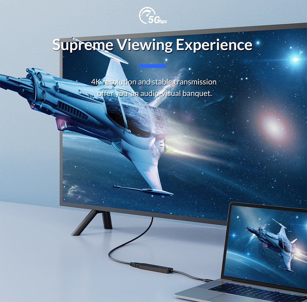 هاب آداپتور تایپ سی چند منظوره اوریکو مدل MDK-4P