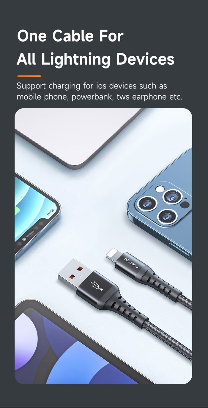 کابل لایتنینگ با سازگاری بالا