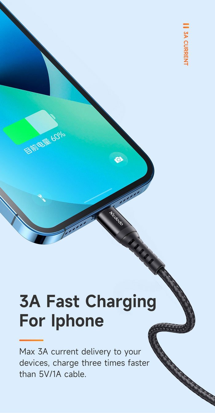 سیم شارژر لایتنینگ فست