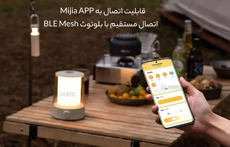 قابلیت اتصال چراغ به اپلیکیشن میجیا