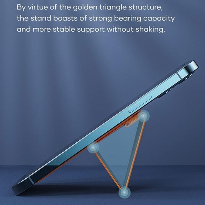 پایه با ساختار مثلثی تاشو استند چرمی راک