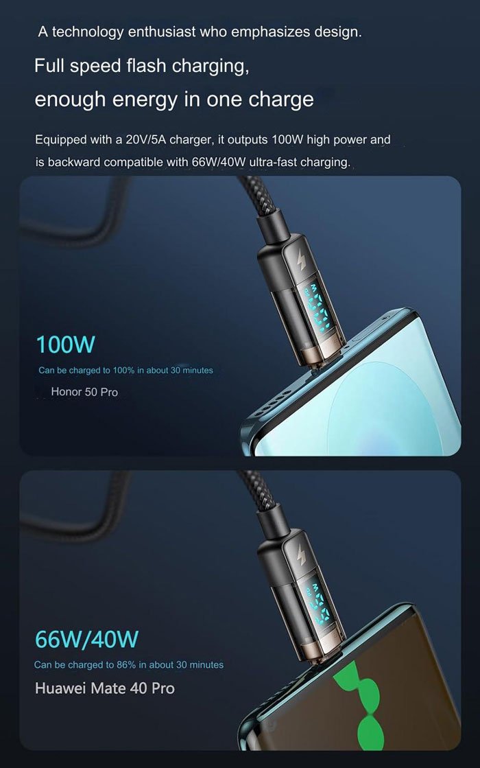 سیم شارژر فست