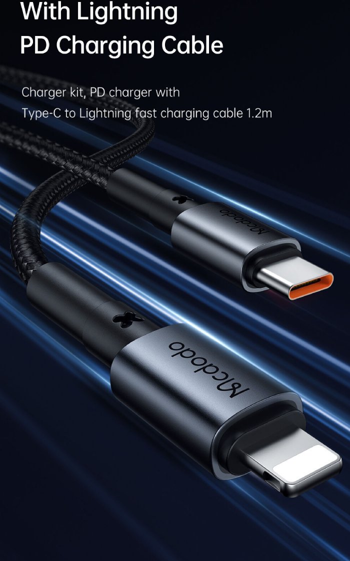 کابل لایتنینگ شارژر فندکی