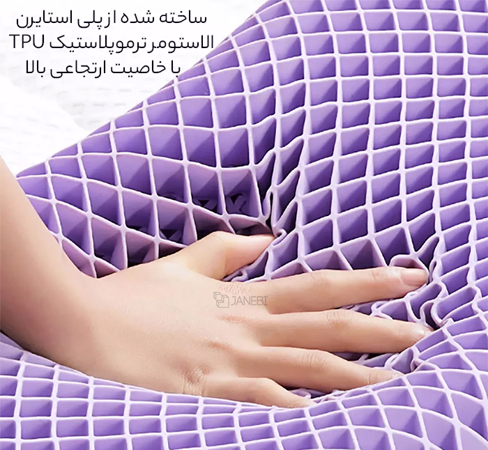 خاصیت ارتجاعی بالای متکا