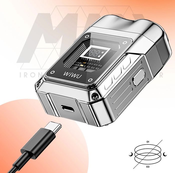 رابط تایپ سی برای شارژ ریش تراش