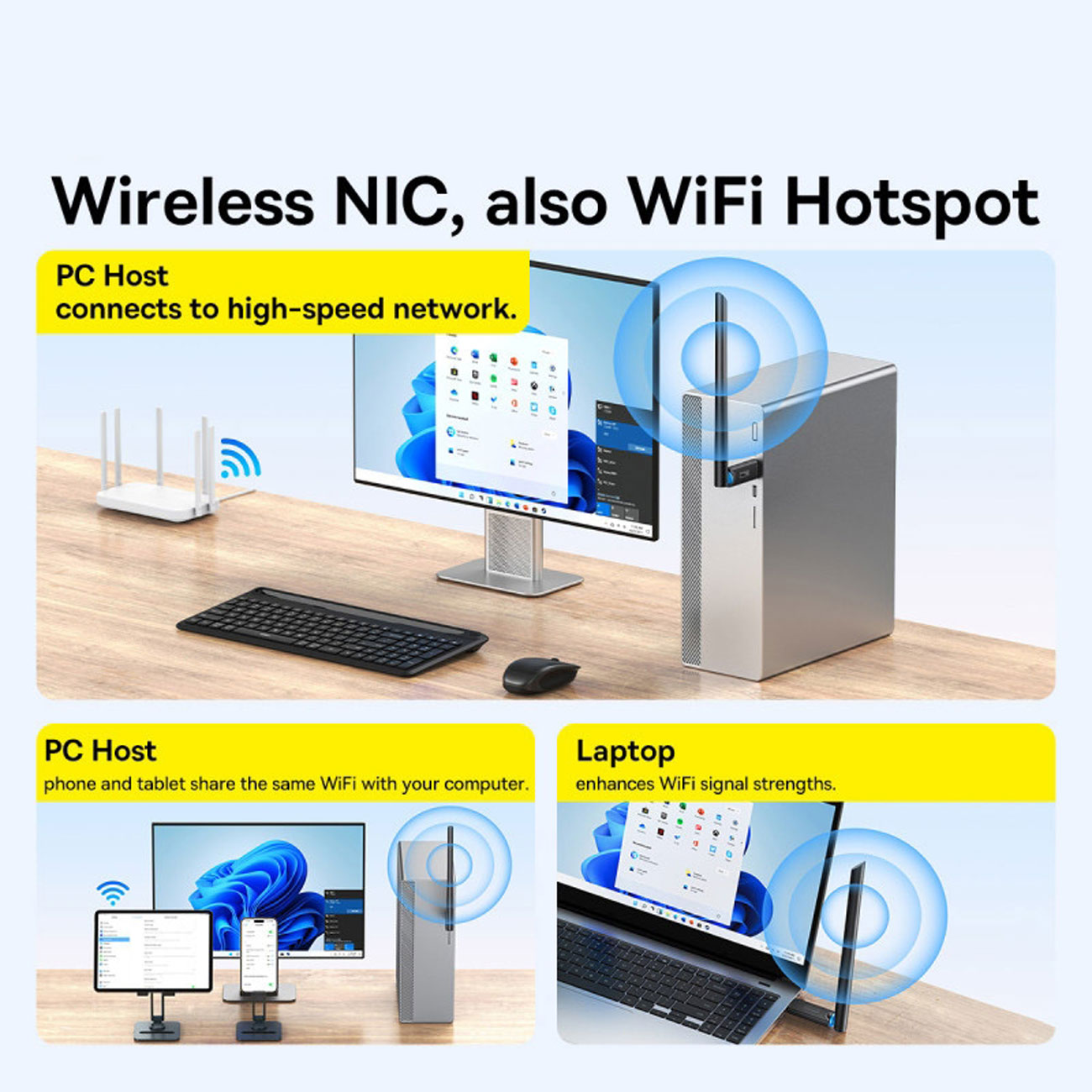 گیرنده وایوای متصل به انواع دستگاه