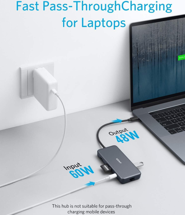 آداپتور تایپسی شارژ سریع مکبوک