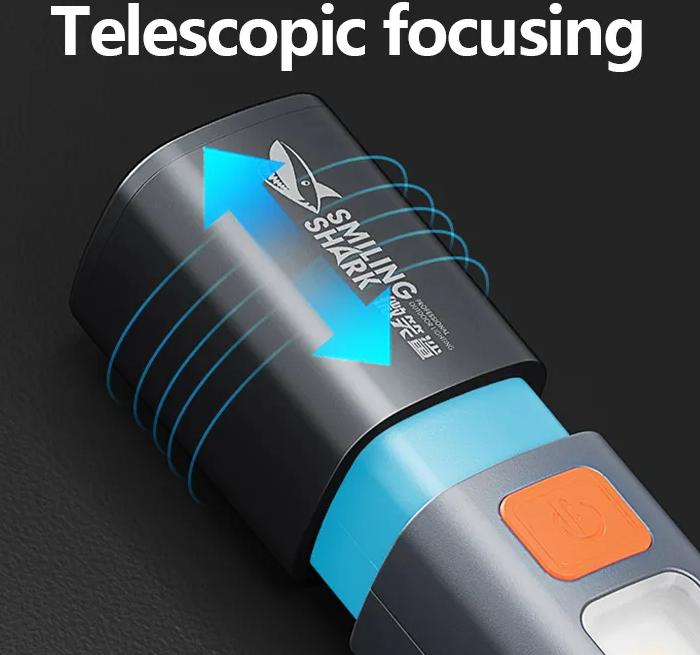 زوم تلسکوپی لامپ شب شارژی