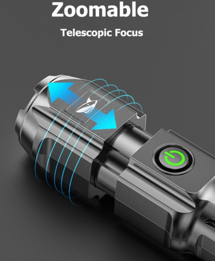 زوم تلسکوپی لامپ شب شارژی