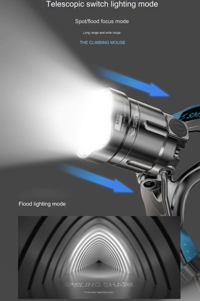 زوم تلسکوپی لامپ شب شارژی